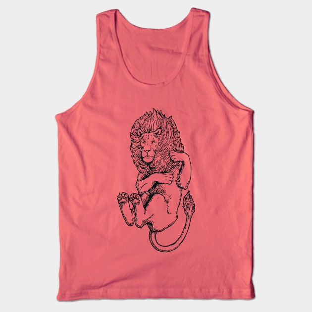 A Levity of Animals: Lion's Pride Tank Top by calebfaires